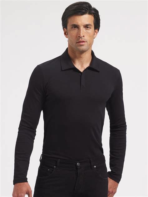 prada mens polos|prada long sleeve polo.